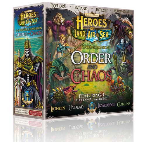 Heroes of Land Air Sea Expansion Order and Chaos