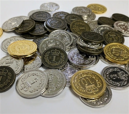Generic Metal Coins (55 pieces - Lisboa)