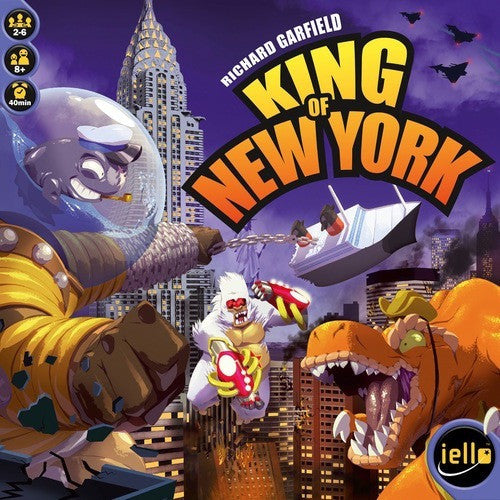 King of New York - Board Game - The Dice Owl