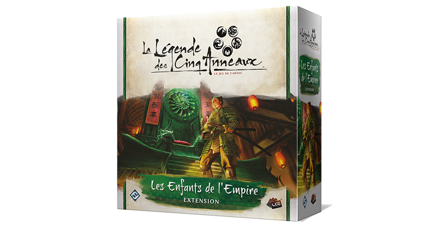 La Légende des Cinq Anneaux: Le jeux de cartes – Les Enfants de l'Empire (FR)