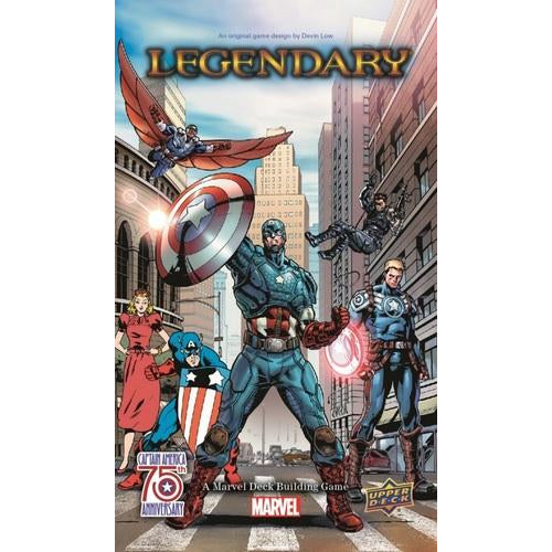 Legendary: Captain America 75th Anniversary - Board Game - The Dice Owl