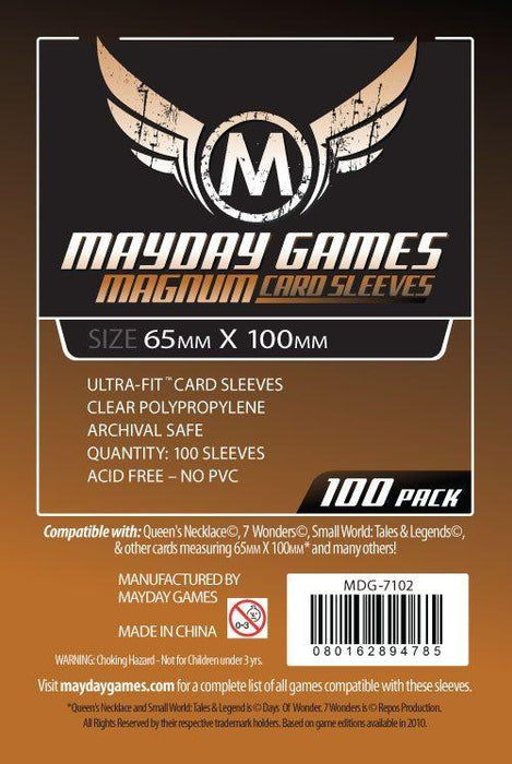 Mayday - Standard Magnum 7 Wonders Sleeves 65mm x 100mm (100CT)