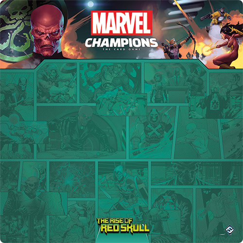 Marvel Champions: The Rise of Red Skull 1-4 Player Game Mat