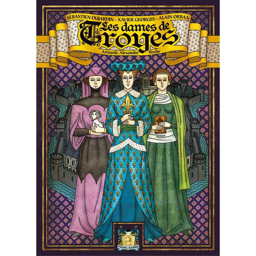 The Ladies Of Troyes - Board Game - The Dice Owl