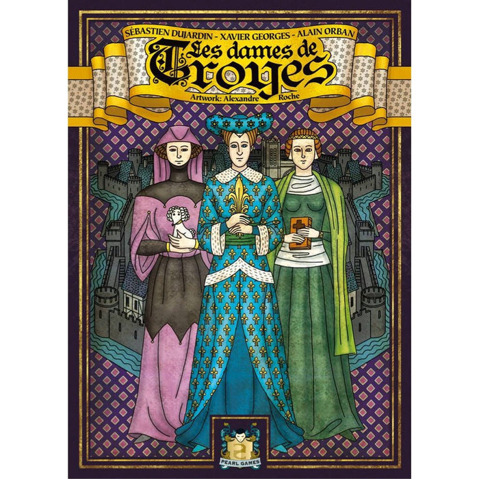 The Ladies Of Troyes - Board Game - The Dice Owl