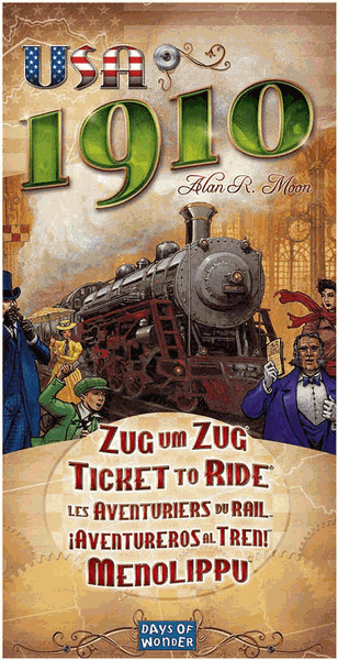 Ticket to Ride USA 1910 - The Dice Owl 