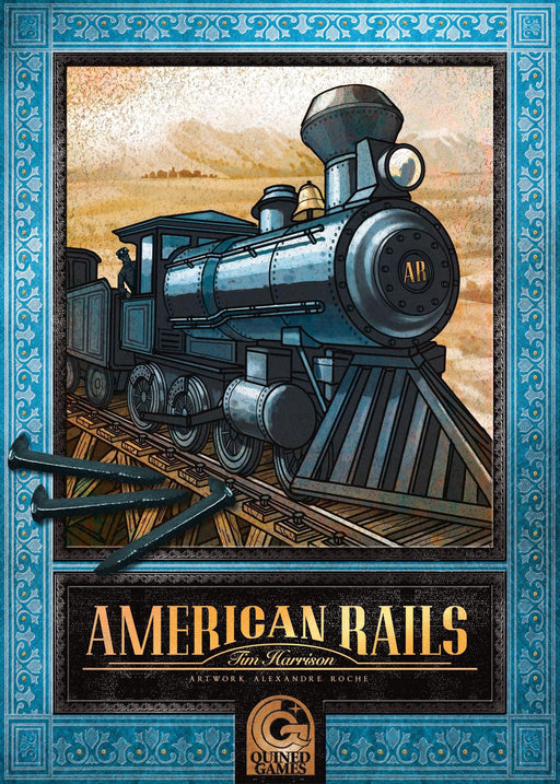 American Rails - Board Game - The Dice Owl
