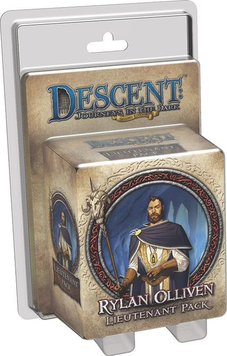 Descent: Journeys in the Dark (Second Edition) – Rylan Olliven Lieutenant Pack - Board Game - The Dice Owl