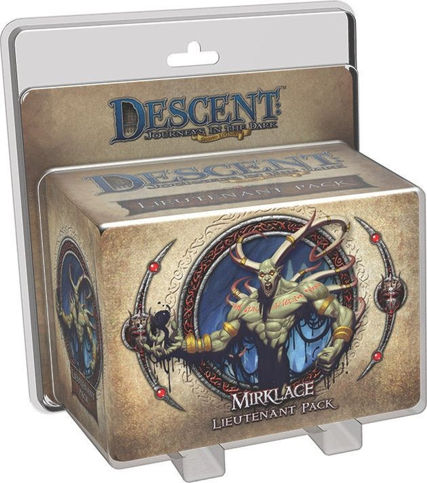 Descent: Journeys in the Dark (Second Edition) – Gargan Mirklace Lieutenant Pack - Board Game - The Dice Owl