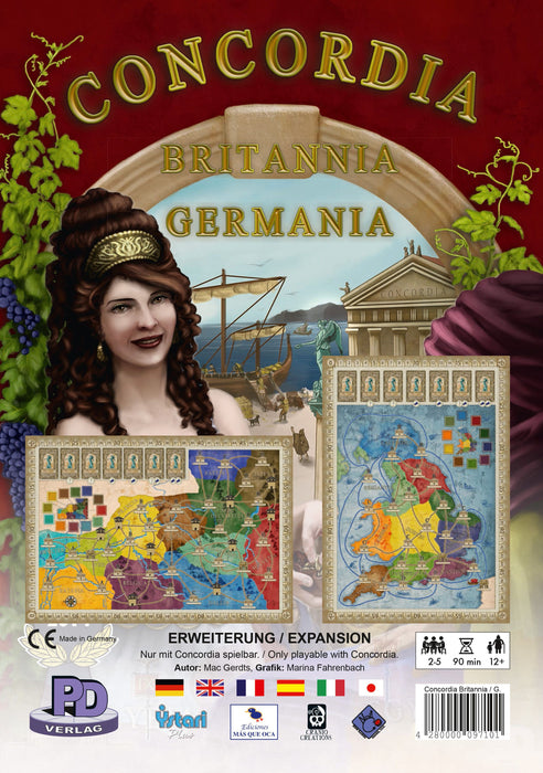 Concordia: Britannia / Germania - Board Game - The Dice Owl