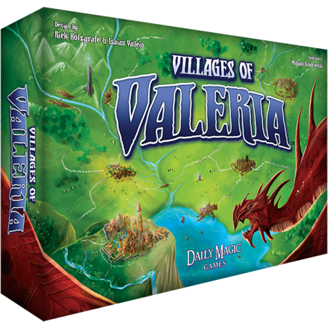 Villages of Valeria - Board Game - The Dice Owl