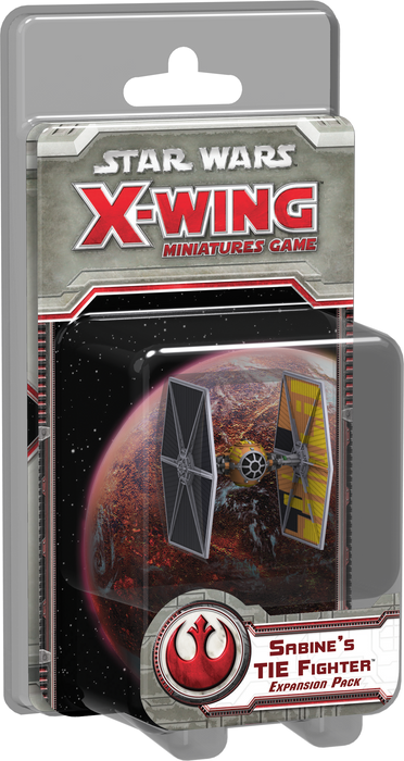 Star Wars: X-Wing Miniatures Game – Sabine's TIE Fighter Expansion Pack - The Dice Owl