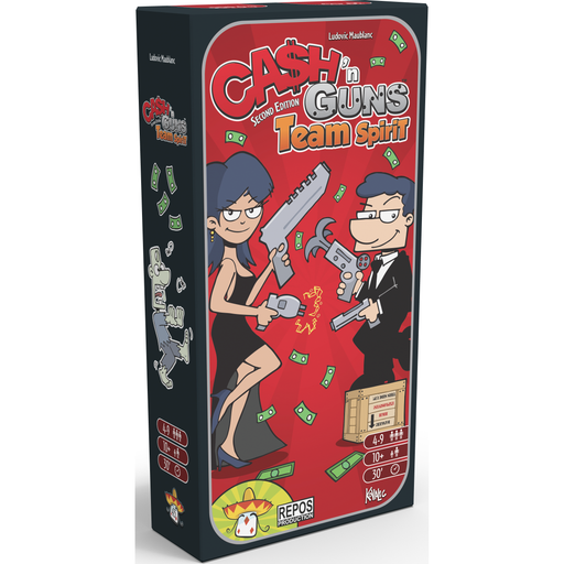 Ca$h 'n Guns (Second Edition): Team Spirit - Board Game - The Dice Owl
