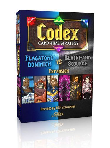 Codex: Card-Time Strategy – Flagstone Dominion vs. Blackhand Scourge Expansion - Board Game - The Dice Owl