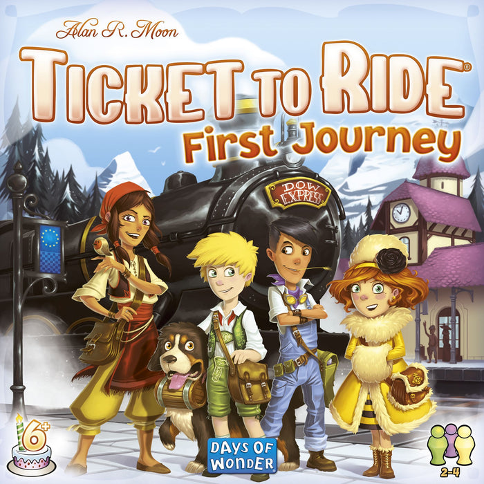 Ticket to Ride: First Journey (Europe) - The Dice Owl