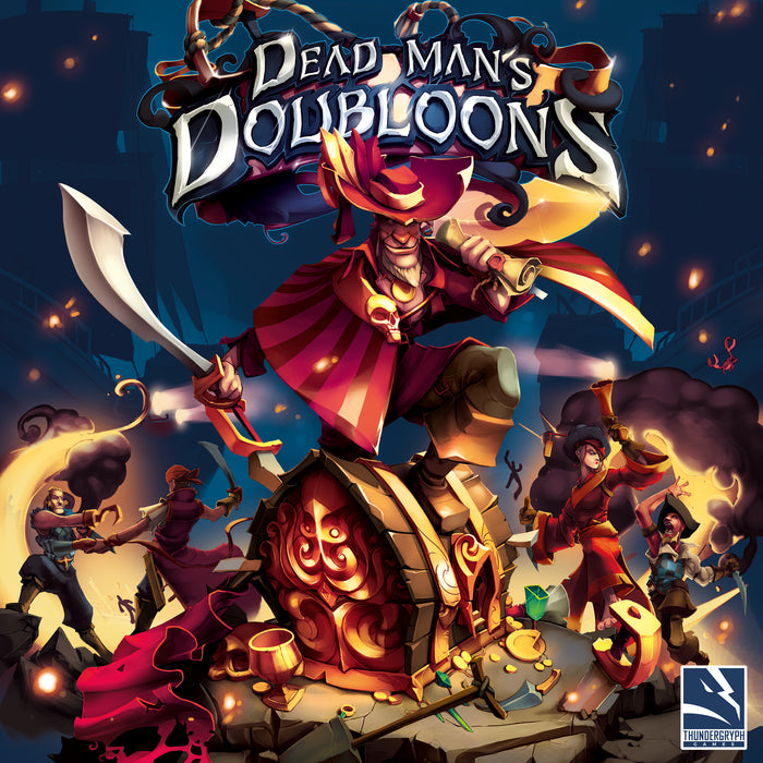 Dead Man's Doubloons - Board Game - The Dice Owl
