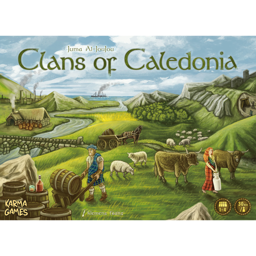 Clans of Caledonia (FR) - Board Game - The Dice Owl