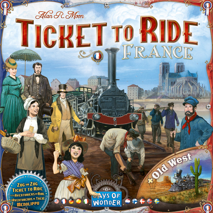Ticket to Ride Map Collection: Volume 6 – France & Old West - The Dice Owl