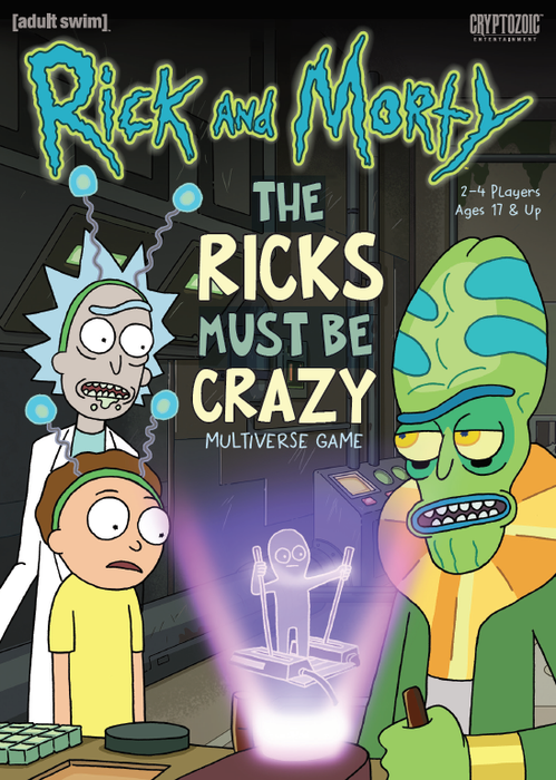 Rick and Morty: The Ricks Must Be Crazy Multiverse Game - The Dice Owl