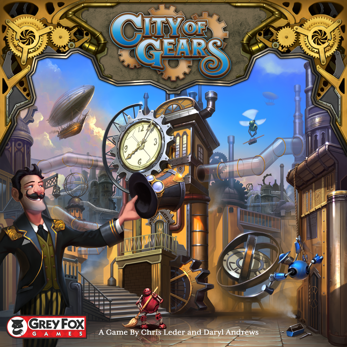 City of Gears - Board Game - The Dice Owl