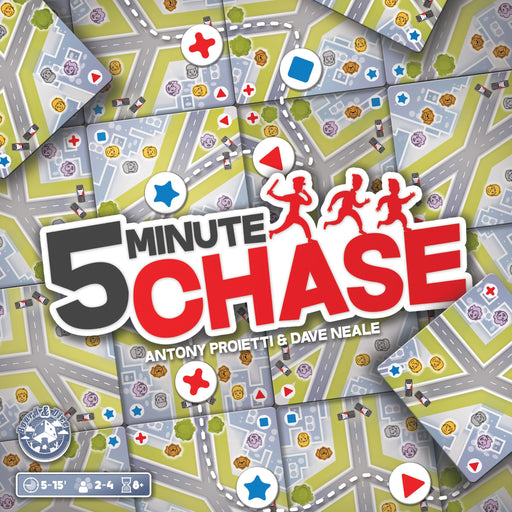 5 Minute Chase - Board Game - The Dice Owl