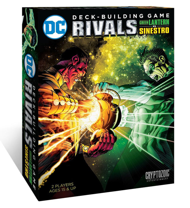DC Comics Deck-Building Game: Rivals – Green Lantern vs Sinestro - Board Game - The Dice Owl