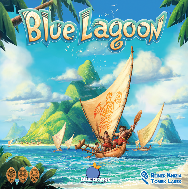 Blue Lagoon - Board Game - The Dice Owl