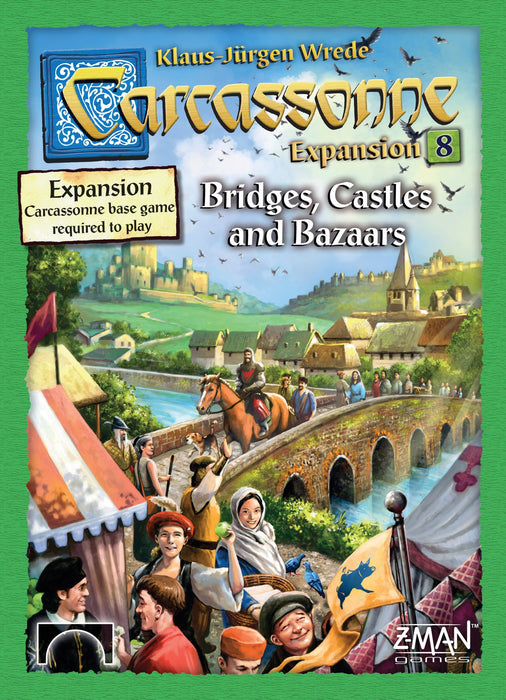 Carcassonne: Extension 08 – Ponts, Forteresses & Bazars (FR)