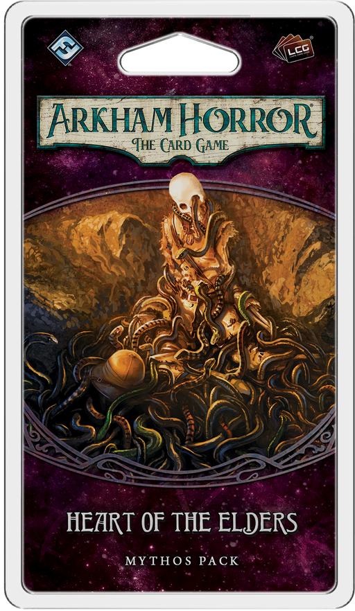 Arkham Horror: The Card Game – Heart of the Elders: Mythos Pack - Board Game - The Dice Owl