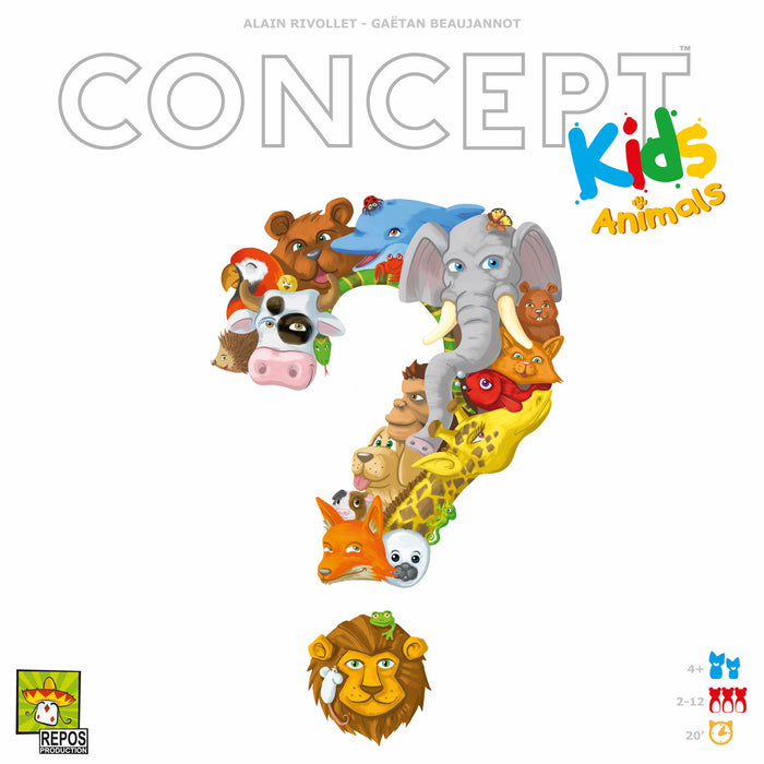 Concept Kids: Animals (FR) - Board Game - The Dice Owl