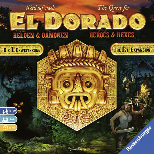 Quest for El Dorado Expansion Heroes Hexes