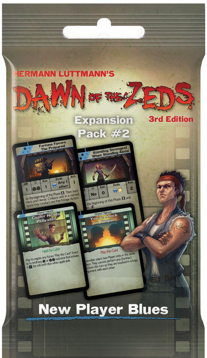 Dawn of the Zeds (Third edition): Expansion Pack #2 – New Player Blues Expansion - The Dice Owl