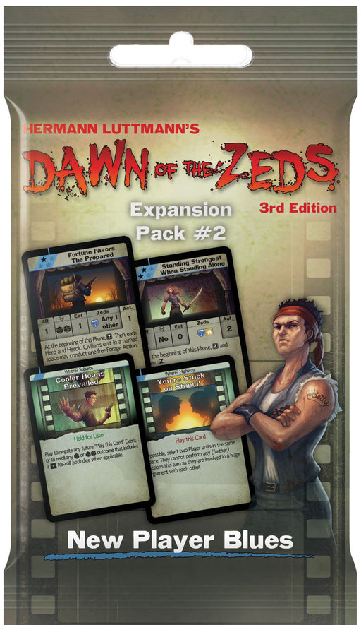 Dawn of the Zeds (Third edition): Expansion Pack #2 – New Player Blues Expansion - The Dice Owl