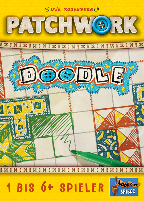 Patchwork Doodle - The Dice Owl