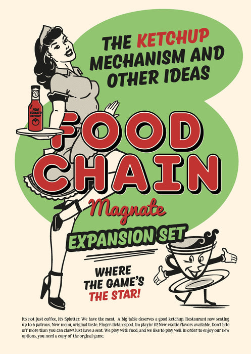 Food Chain Magnate: The Ketchup Mechanism & Other Ideas - The Dice Owl