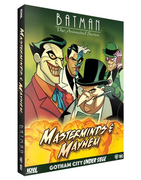 Batman: The Animated Series – Gotham City Under Siege: Masterminds & Mayhem (Pre-Order) - Board Game - The Dice Owl