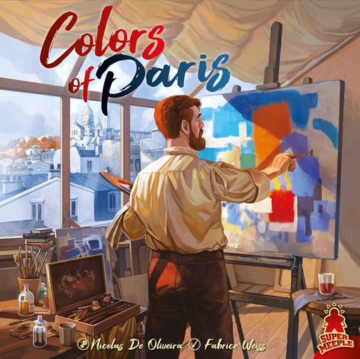 Colors of Paris - Board Game - The Dice Owl