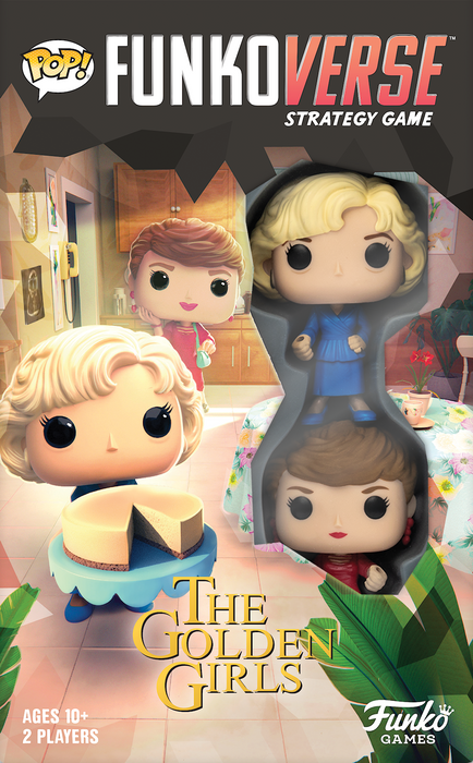Funkoverse Strategy Game: Golden Girls 2-Pack – Rose and Blanche
