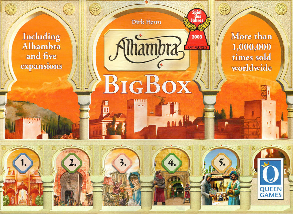 Alhambra: Big Box - Board Game - The Dice Owl