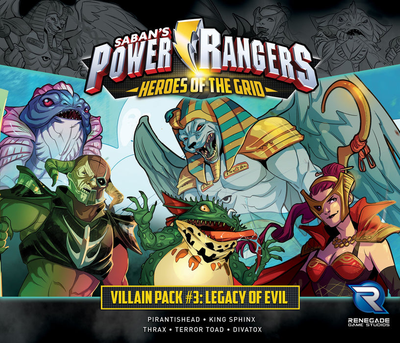 Power Rangers: Heroes of the Grid – Villain Pack #3: Legacy of Evil (Pre-Order)
