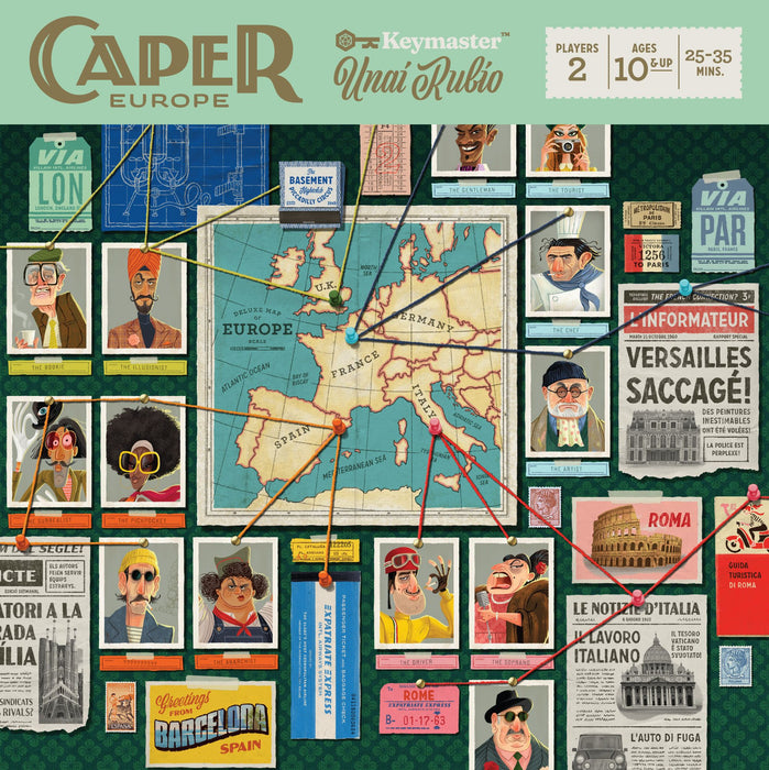 Caper: Europe: Mastermind (Kickstarter Edition)