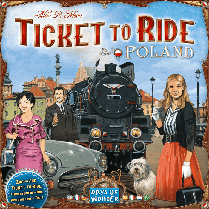 Ticket to Ride Map Collection: Volume 6½ – Poland (En/Fr)