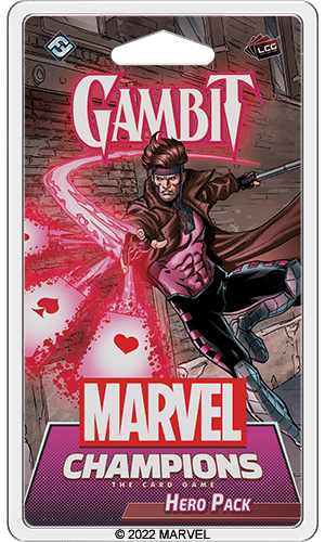 Marvel Champions: Le Jeu de Cartes – Gambit Paquet Héros (FR)