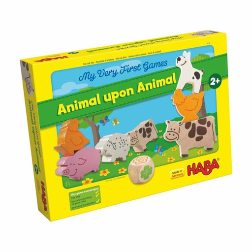 My Very First Games - Animal upon Animal - The Dice Owl - Board Game