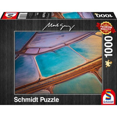 Schmidt Puzzle 1000pc - Mark Gray: Pastels - The Dice Owl