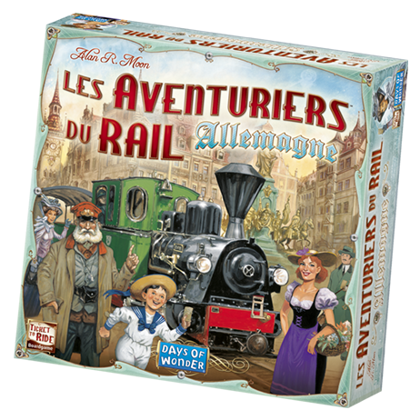 Aventuriers du Rail: Allemagne (FR) - Board Game - The Dice Owl