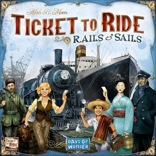 Ticket to Ride: Rails & Sails - Board Game - The Dice Owl