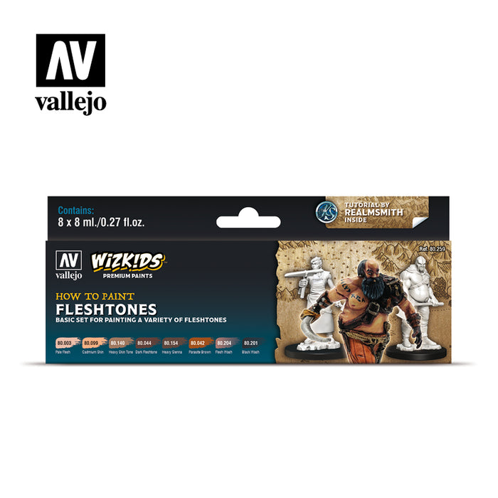 Vallejo Wizkids Premium Set: Fleshtones