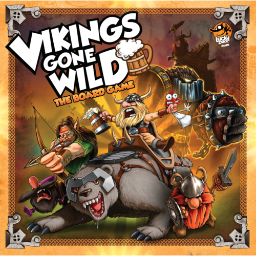 Vikings Gone Wild - Board Game - The Dice Owl